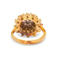COLLECTION OF YELLOW GOLD AND GEMSTONE RINGS