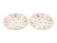 A Pair of Herend Porcelain Dessert Plates