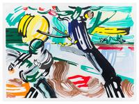 Roy Lichtenstein, (American, 1923-1997), The Sower (from Landscape Series), 1985