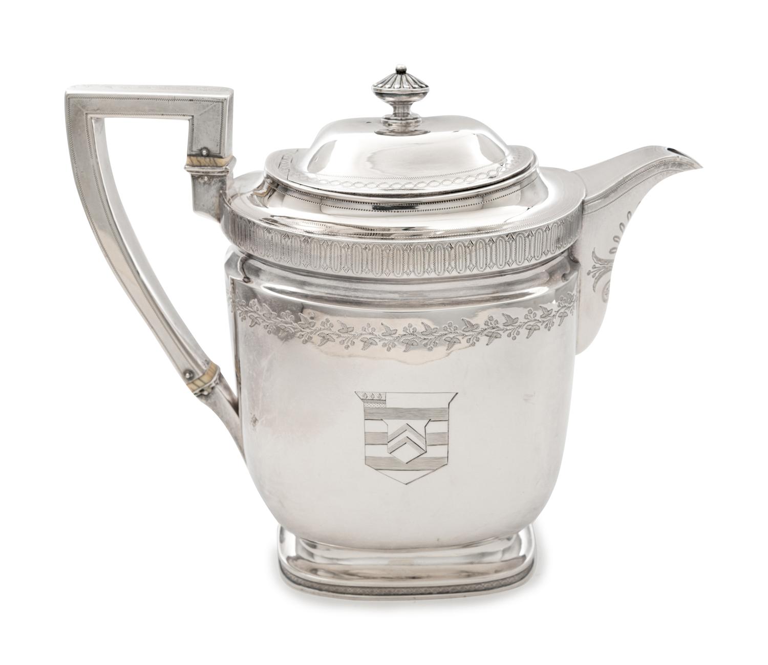 A George III Silver Coffee Pot