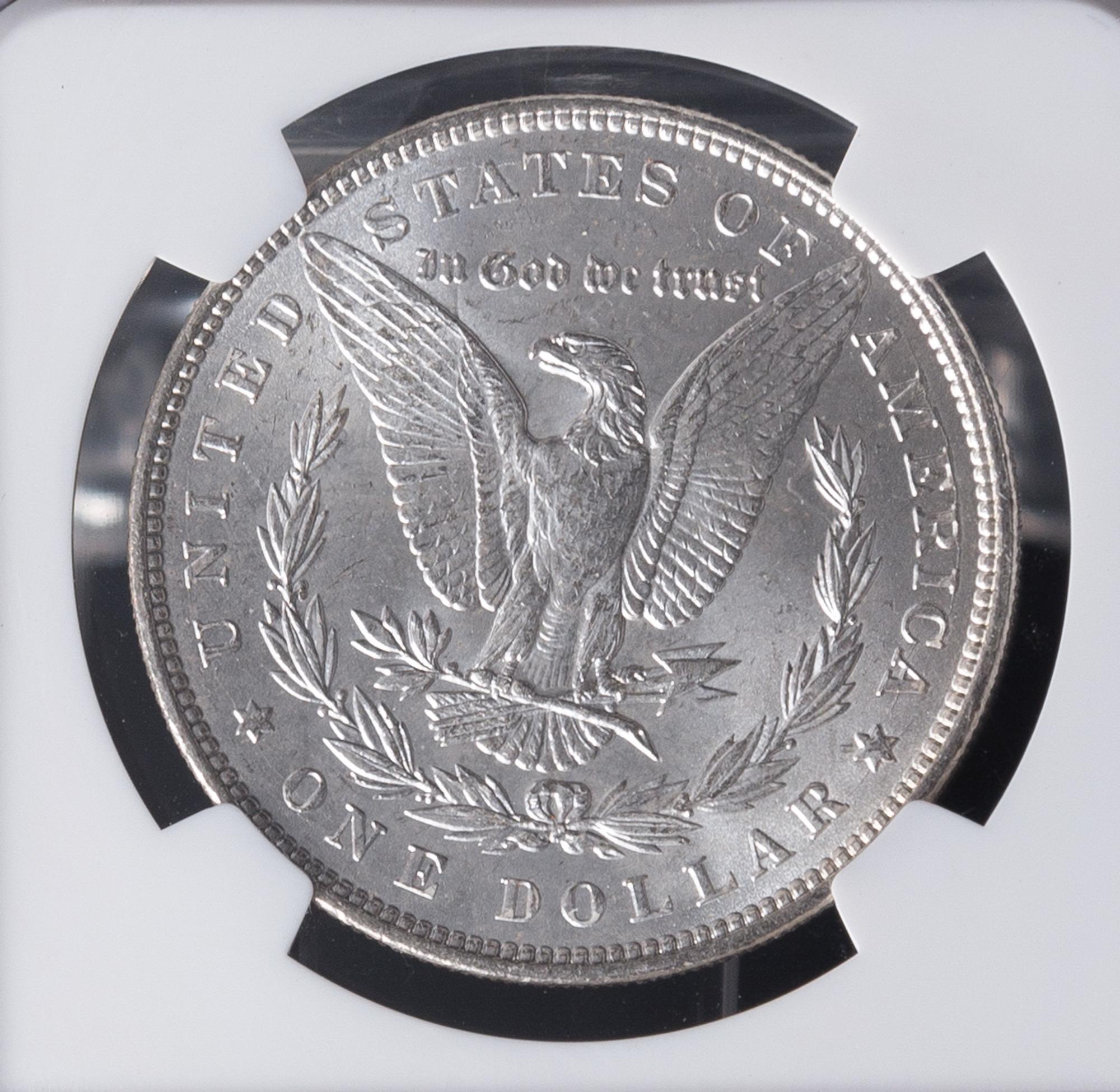 A United States 1887 Olathe Dollar Hoard: Morgan Silver Dollar