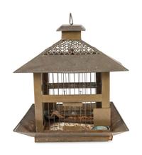 Four Architectural Bird Cages