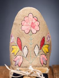 Sioux Quilled Hide Moccasins