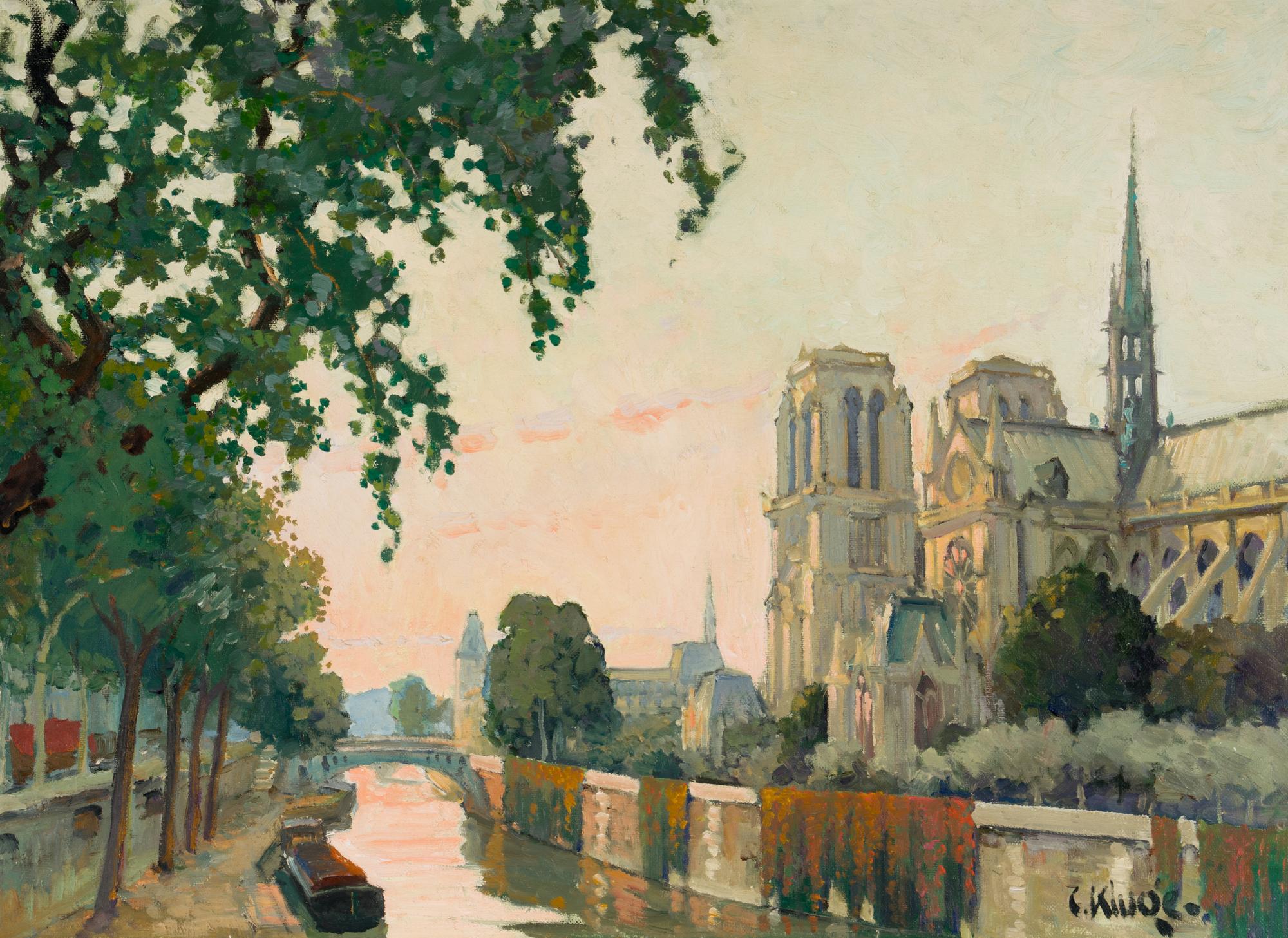 La Cathedrale au Crépuscule