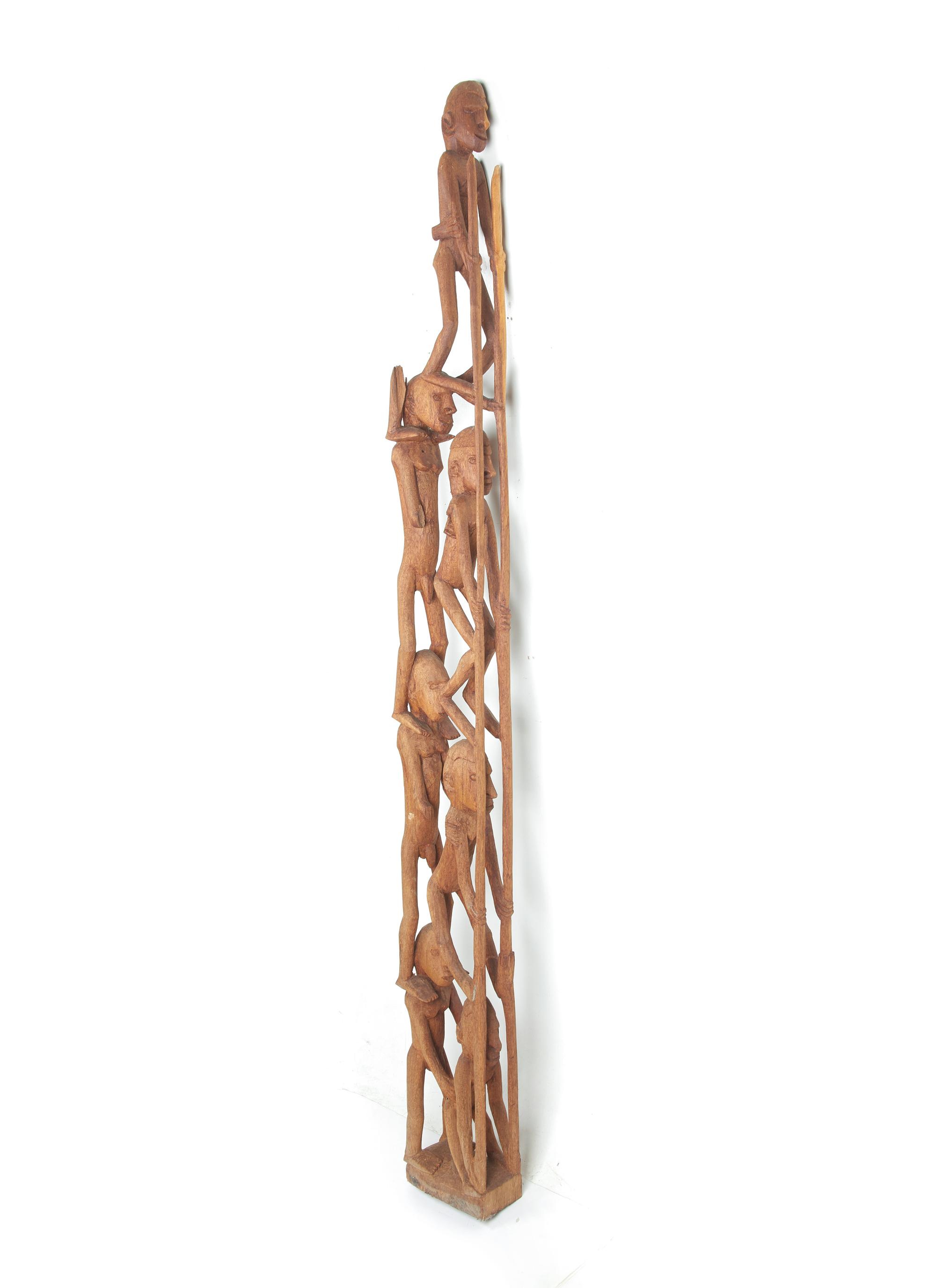 An Asmat Bis Pole