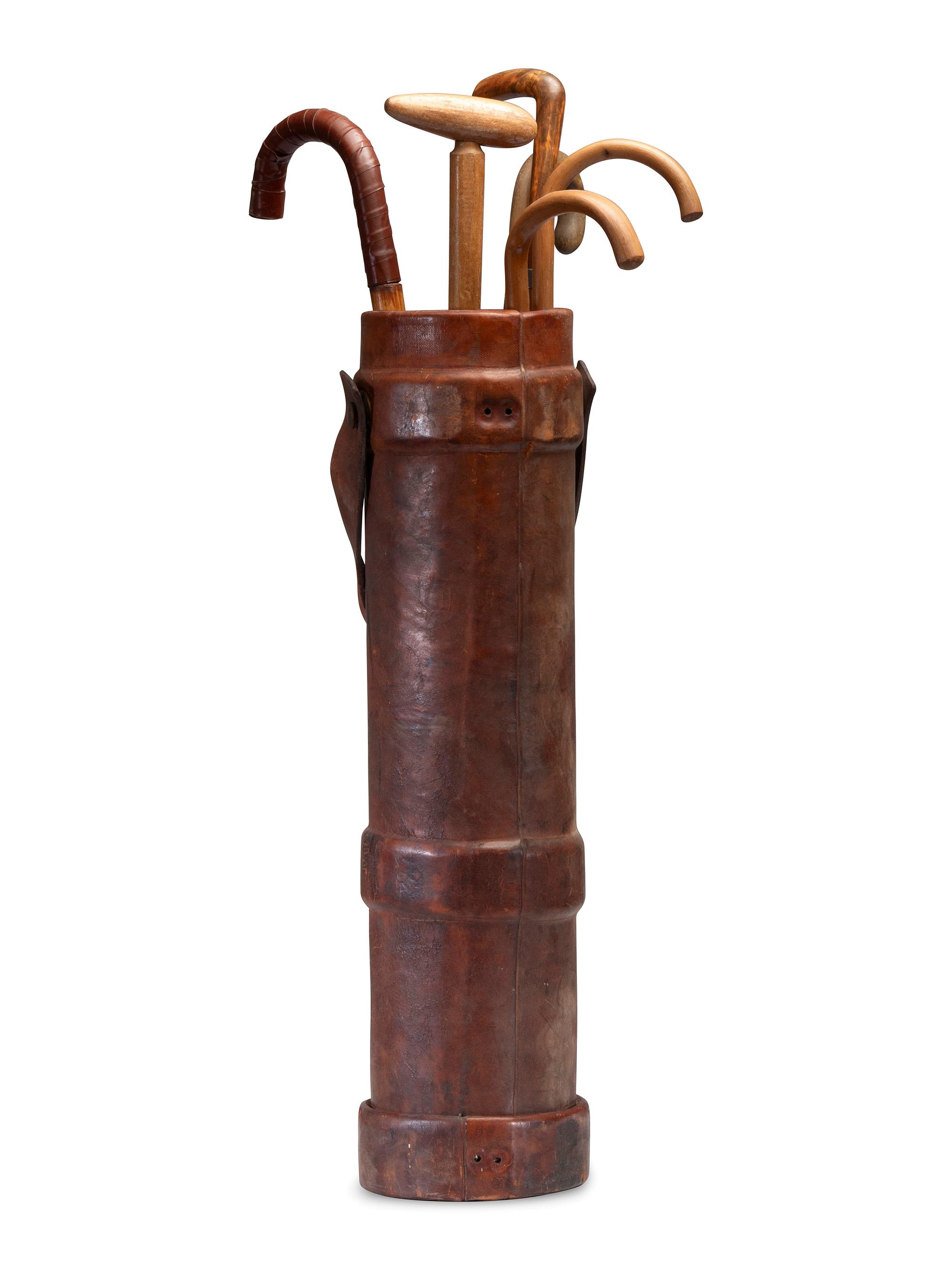 Nine Carved Wood Walking Sticks and Batons