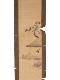 Three Japanese Kakejiku Paintings