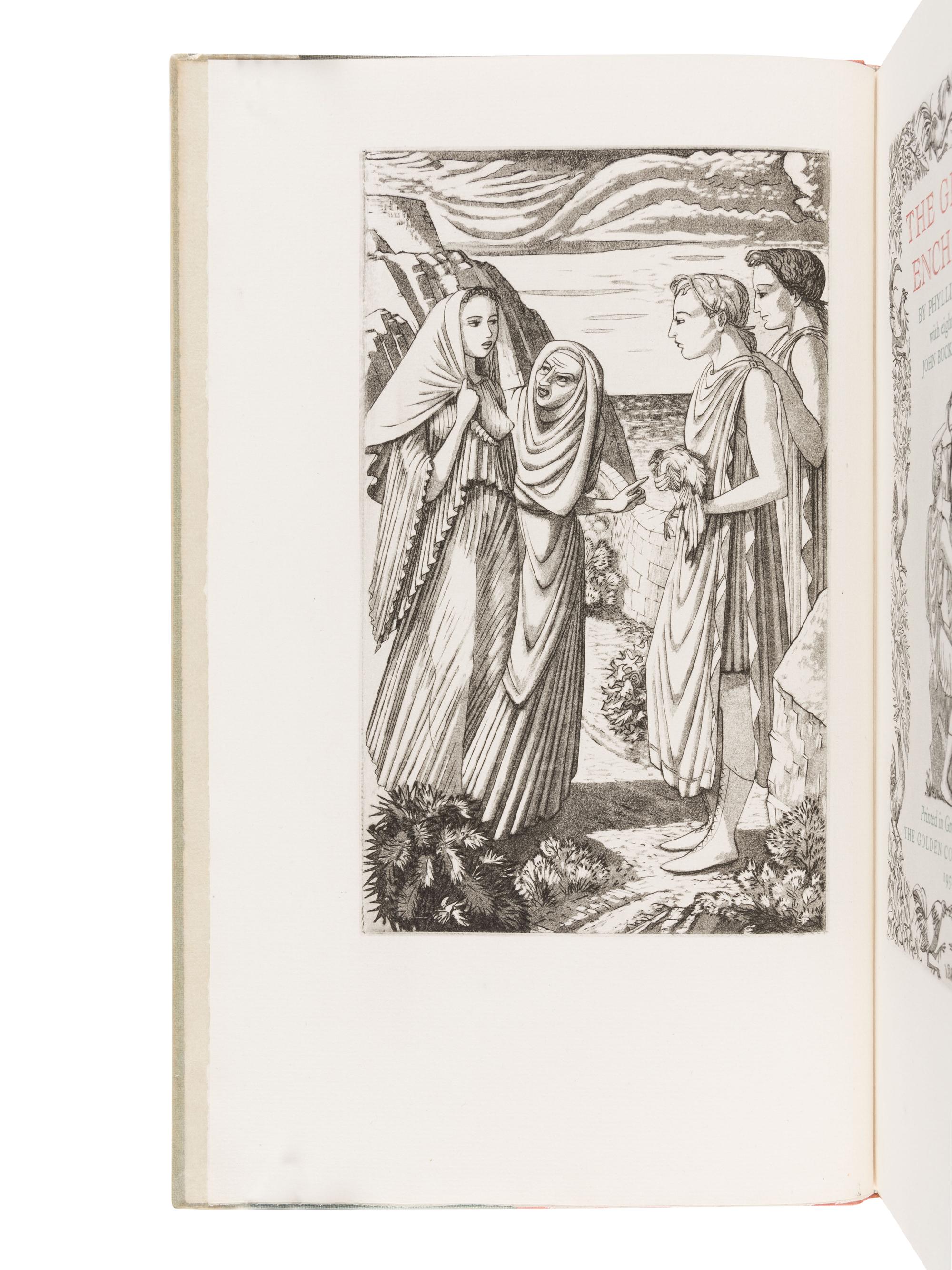 [GOLDEN COCKEREL PRESS]. HARTNOLL, Phyllis (1906-1997). The Grecian Enchanted. London: The Golden Cockerel Press, 1952.