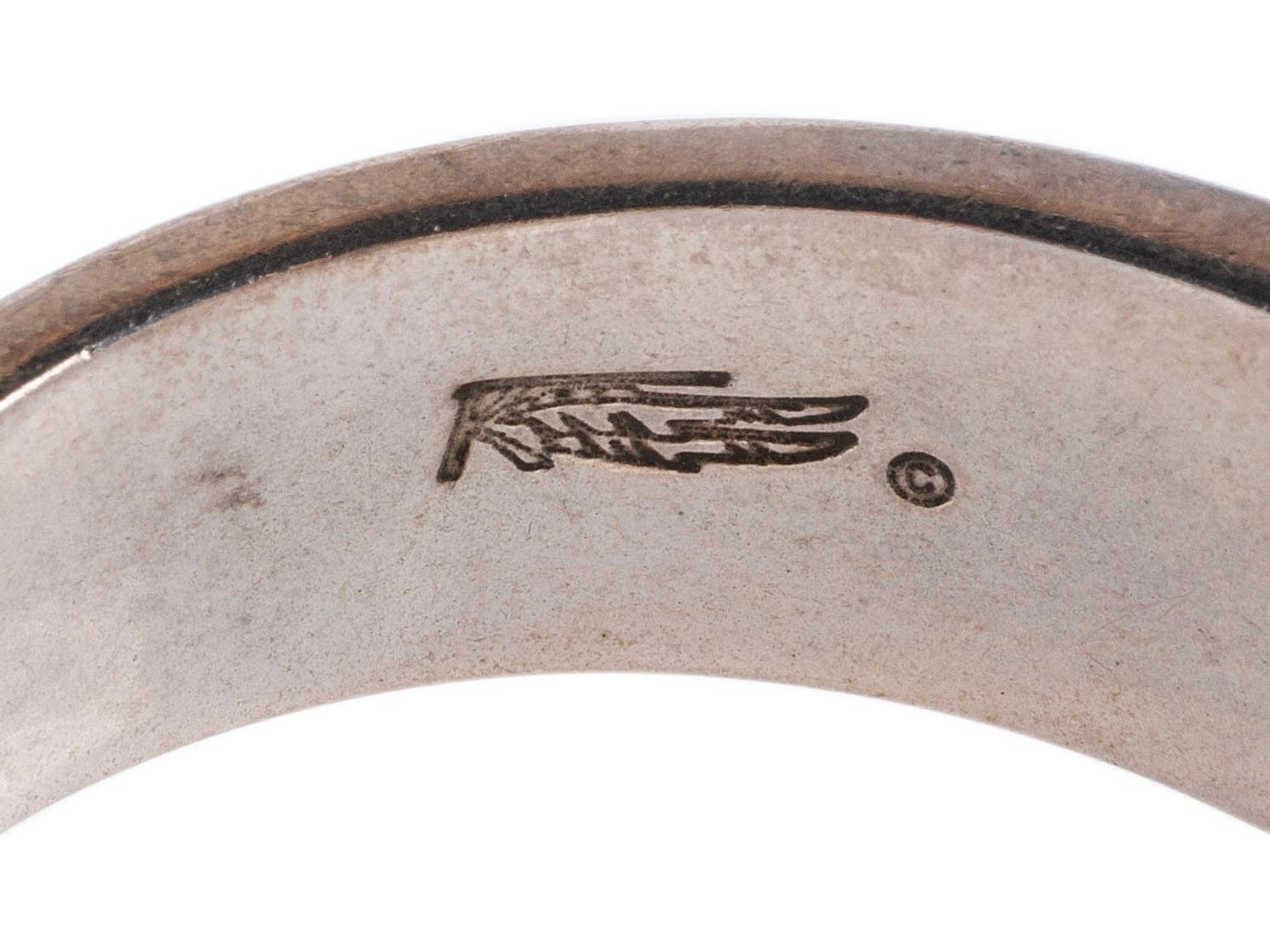 Silver and Channel Inlay Cuff Bracelets and Rings