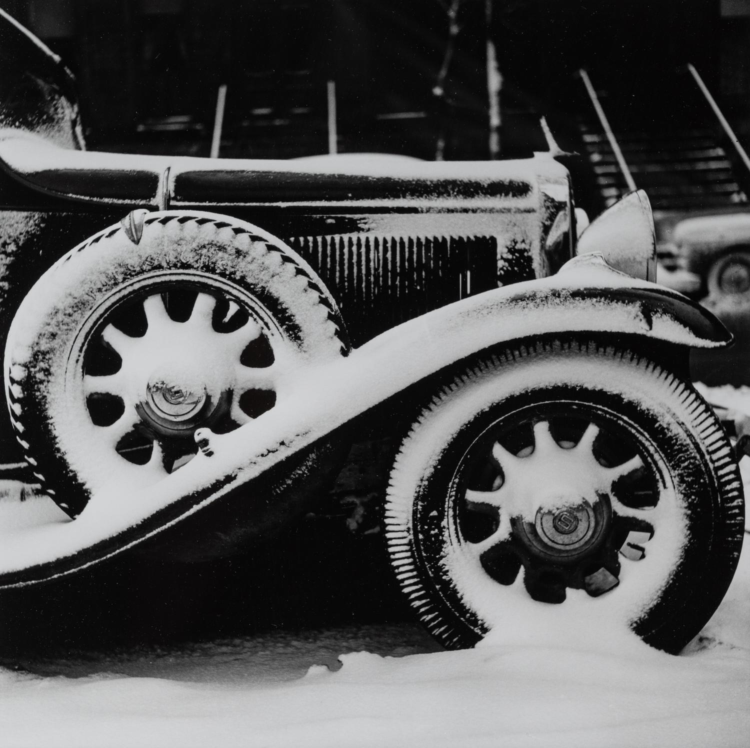 Cars in Snow