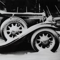 Cars in Snow