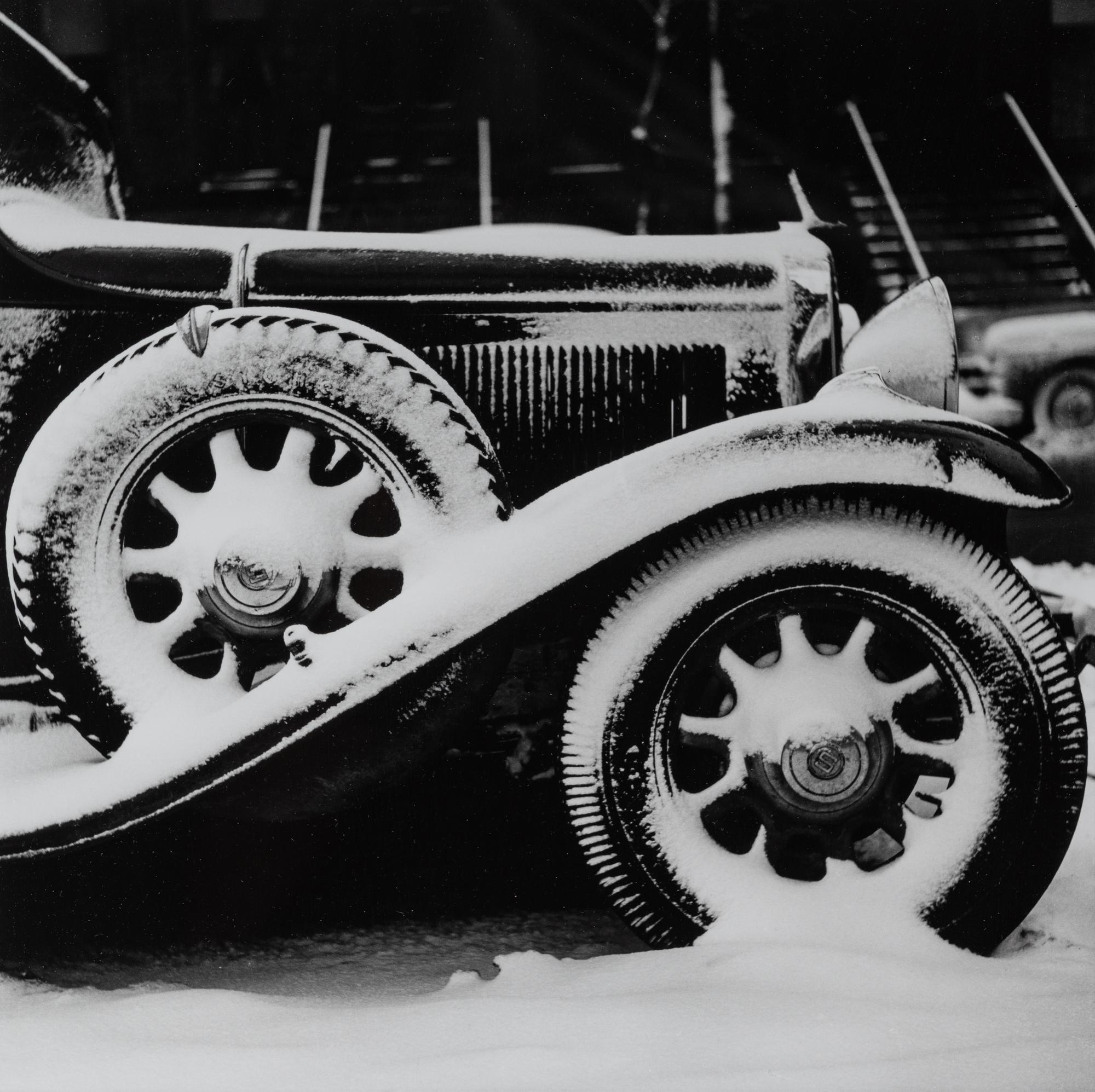 Cars in Snow