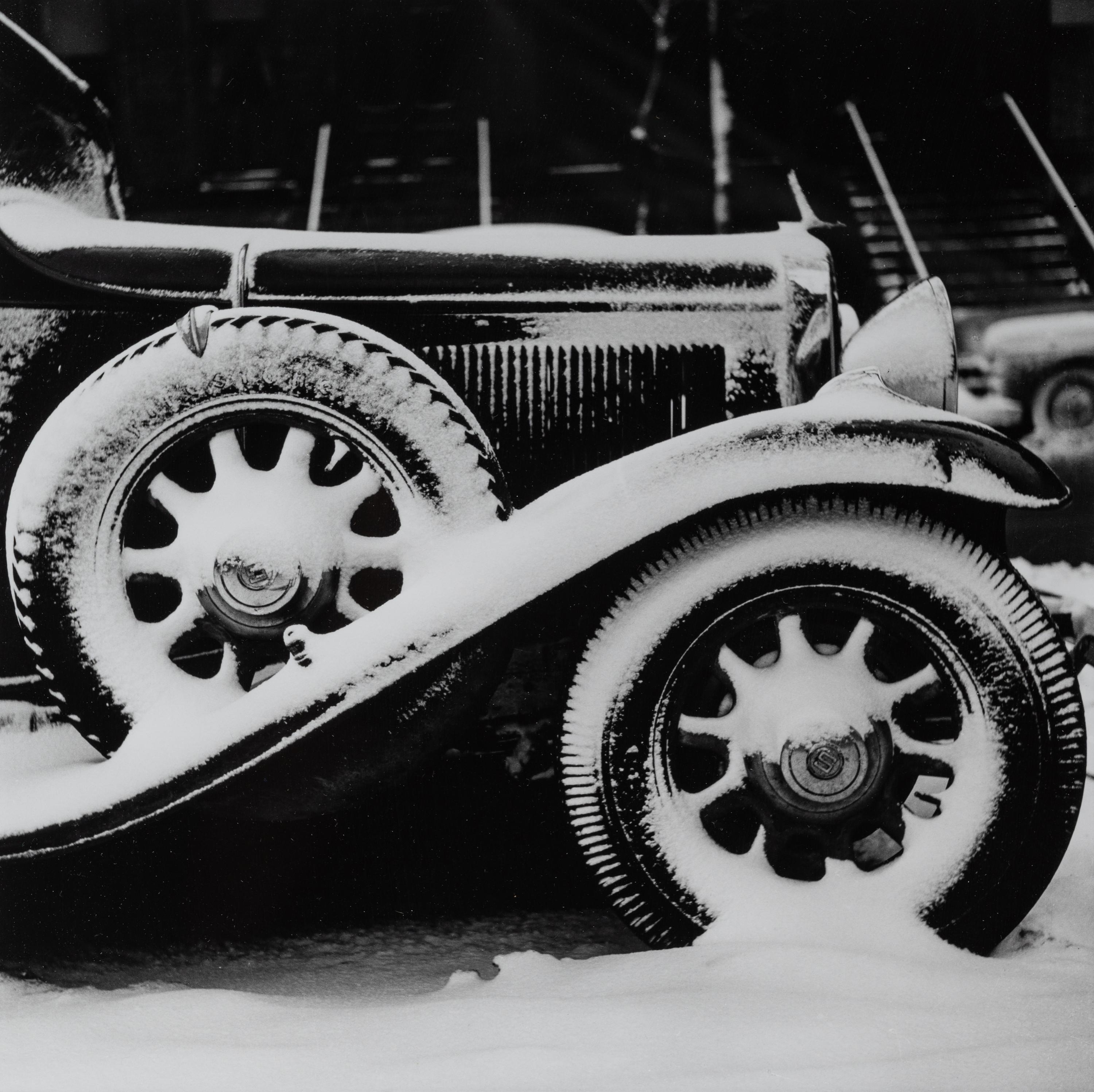 Cars in Snow