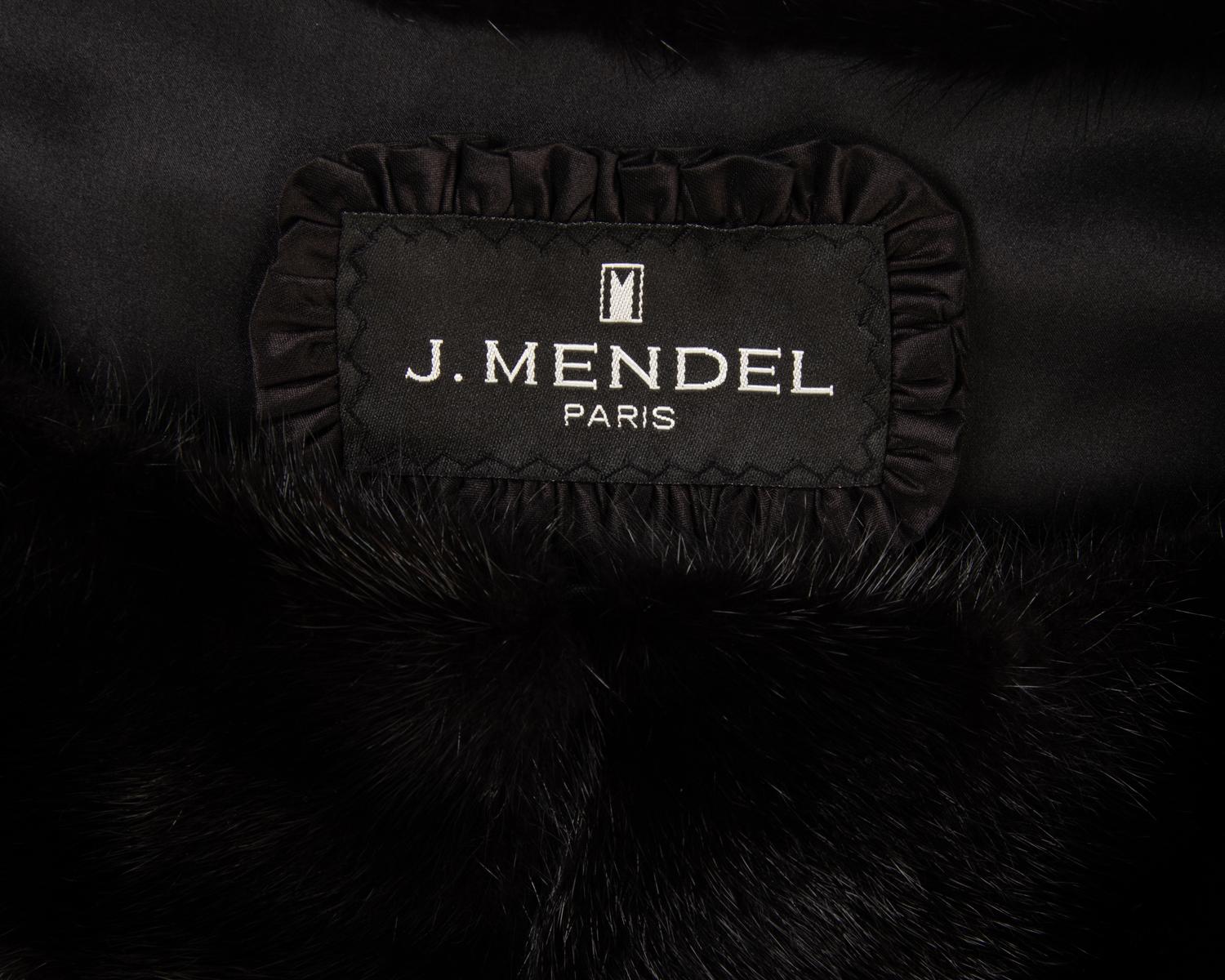 J. Mendel Mink Fur Cropped Jacket