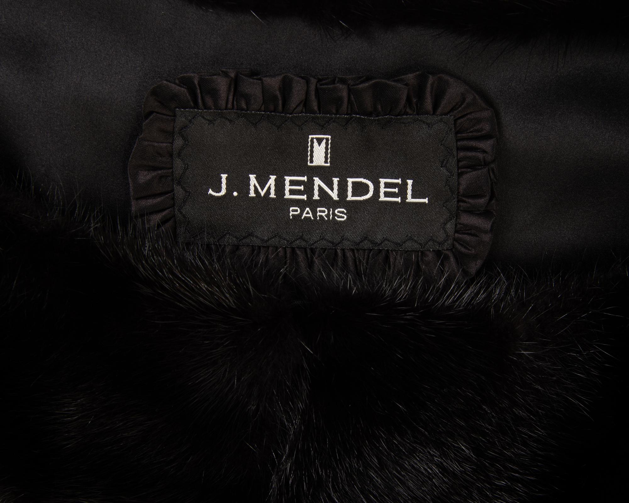 J. Mendel Mink Fur Cropped Jacket