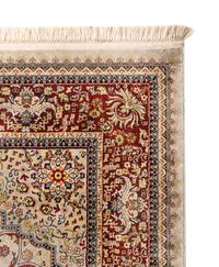 A Qom Wool and Silk Rug