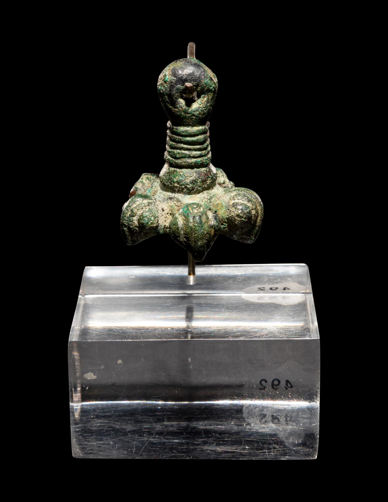 A Luristan Bronze Mace Head