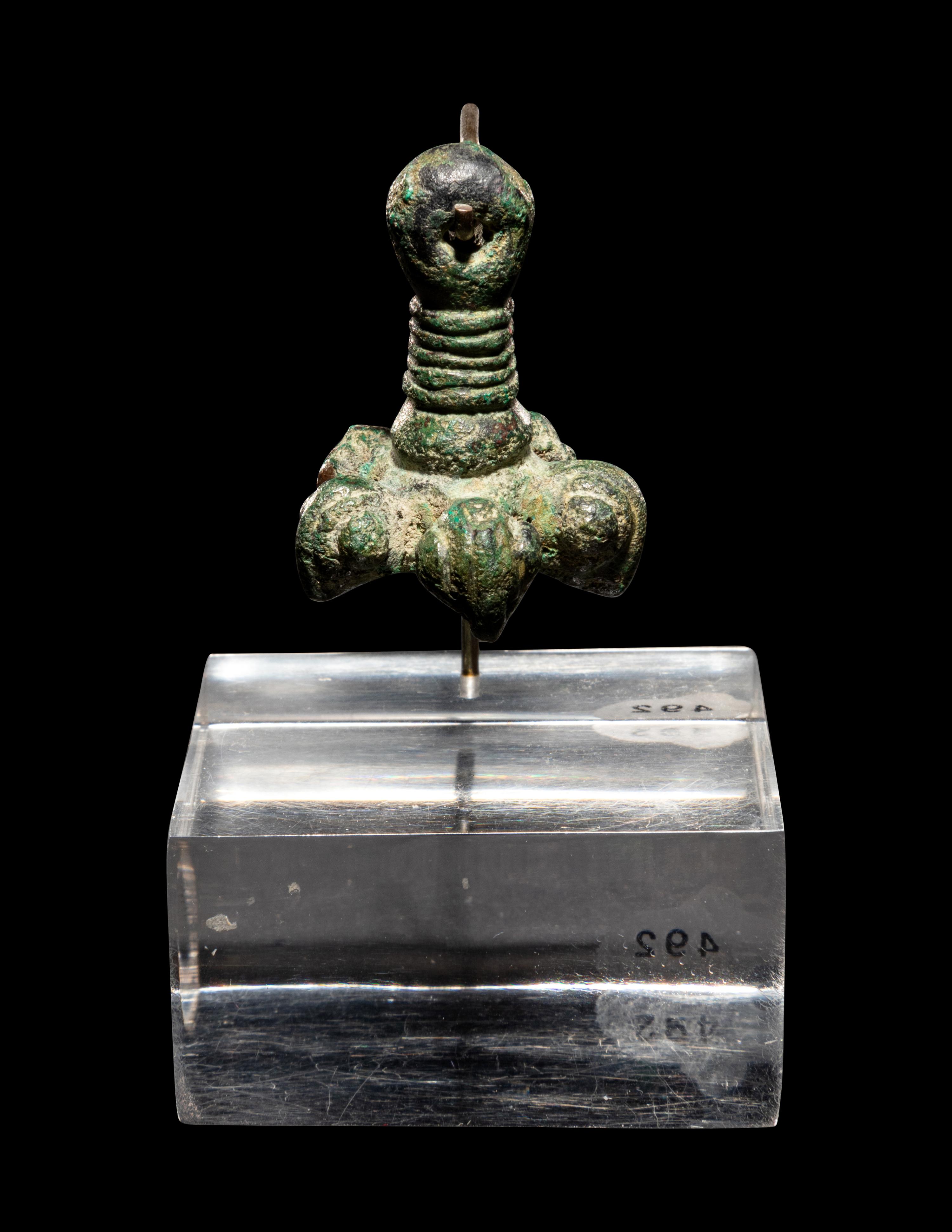 A Luristan Bronze Mace Head