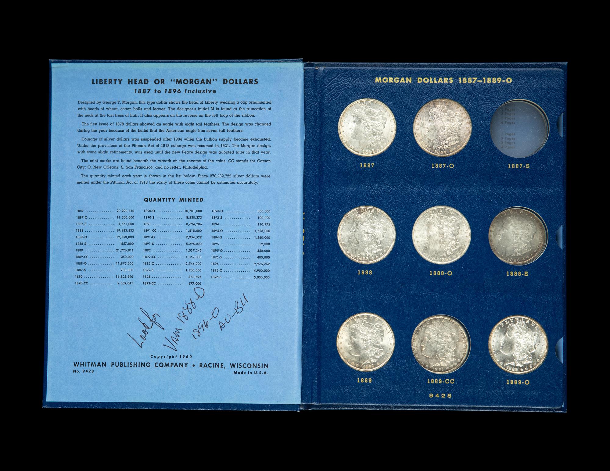 Thirty-Five Morgan $1 Coins