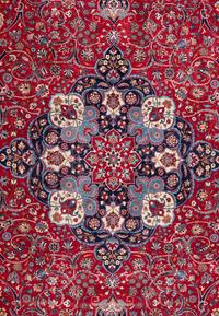 A Kashan Wool Rug
