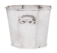 A Mexican Silver Cache Pot