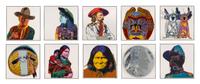 Cowboys and Indians (the complete portfolio of ten), 1986