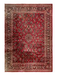 A Sarouk Wool Rug