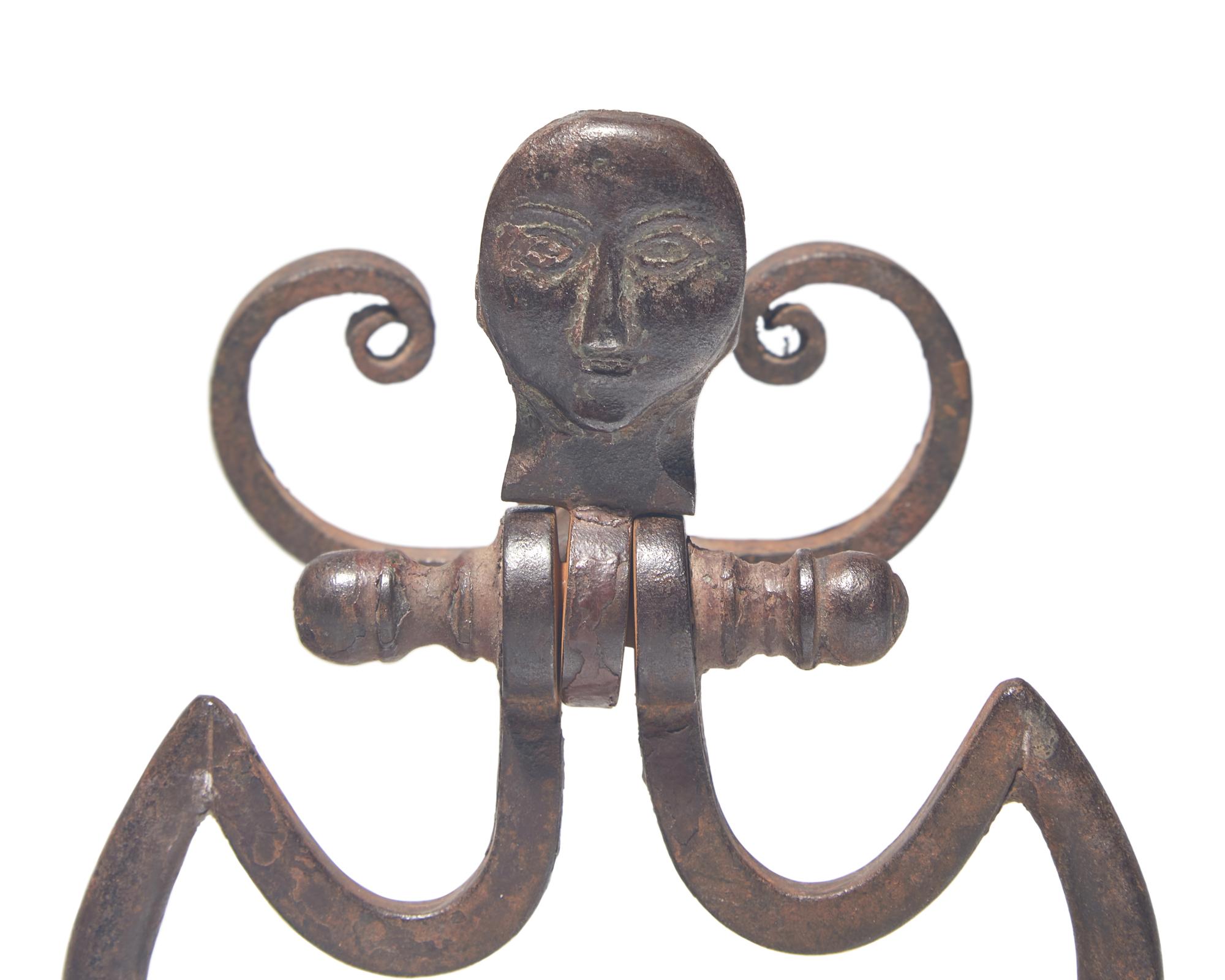 Two Wrought Iron Door Knockers, French and German, 16th / 17th Century