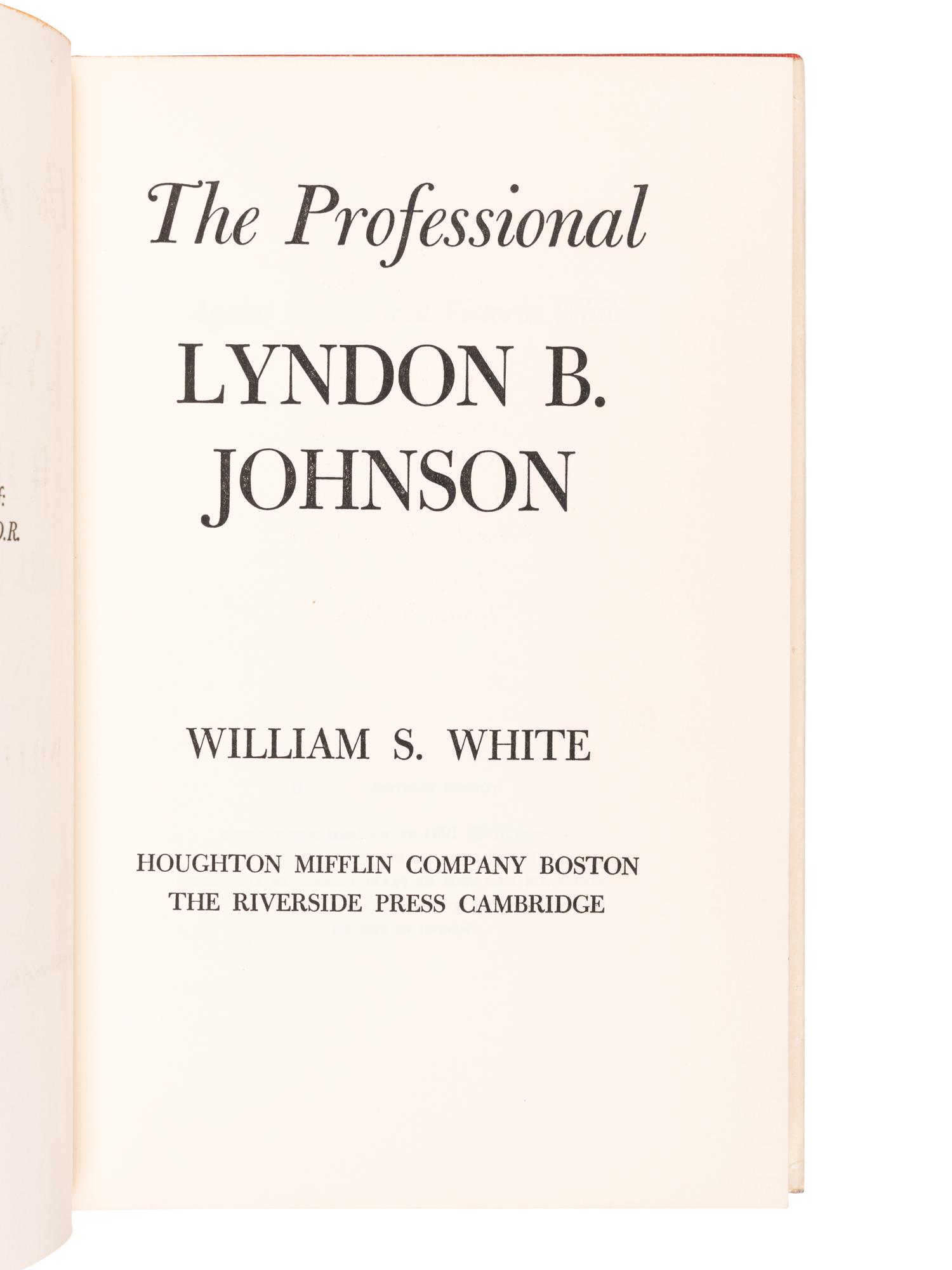 [U.S. PRESIDENTS -- SIGNED]. A group of 5 signed works by 20th century presidents, comprising: