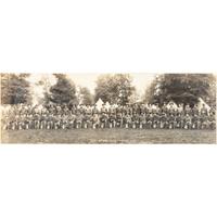 [EARLY PHOTOGRAPHY - MILITARY]. A collection of images featuring military subjects highlighted by regimental group shot, including: