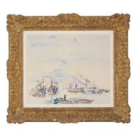 Raoul Dufy (French, 1877-1953) — Vue de Naples , 1920s
