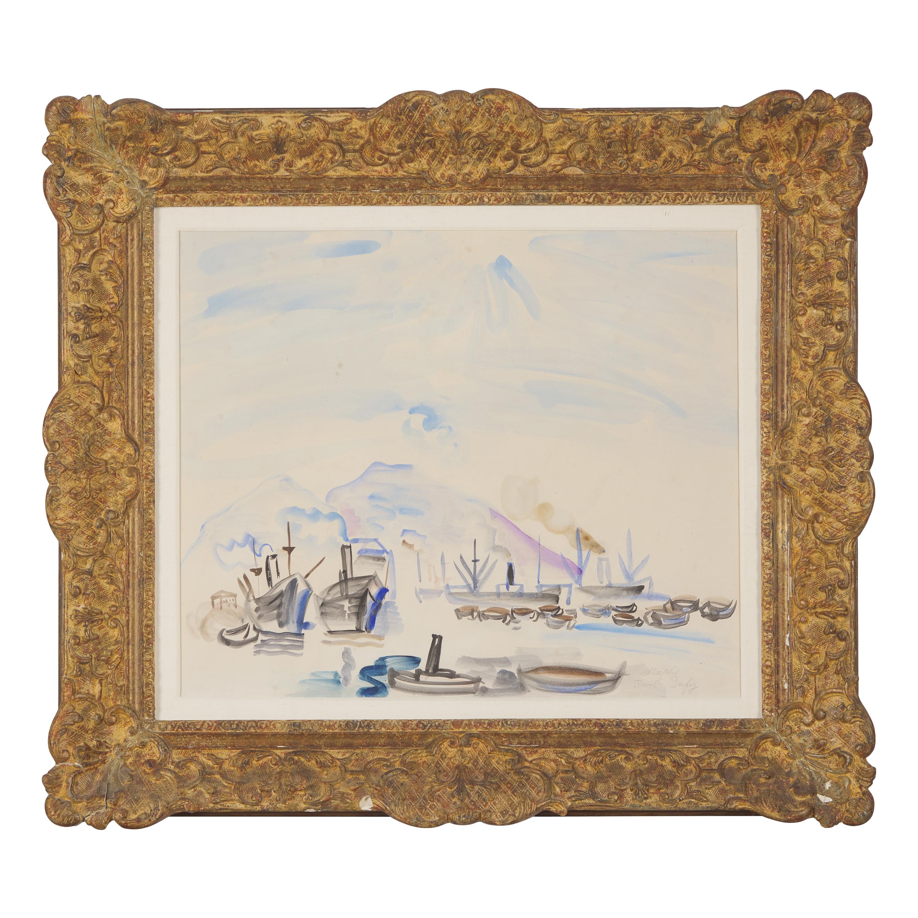 Raoul Dufy (French, 1877-1953) — Vue de Naples , 1920s