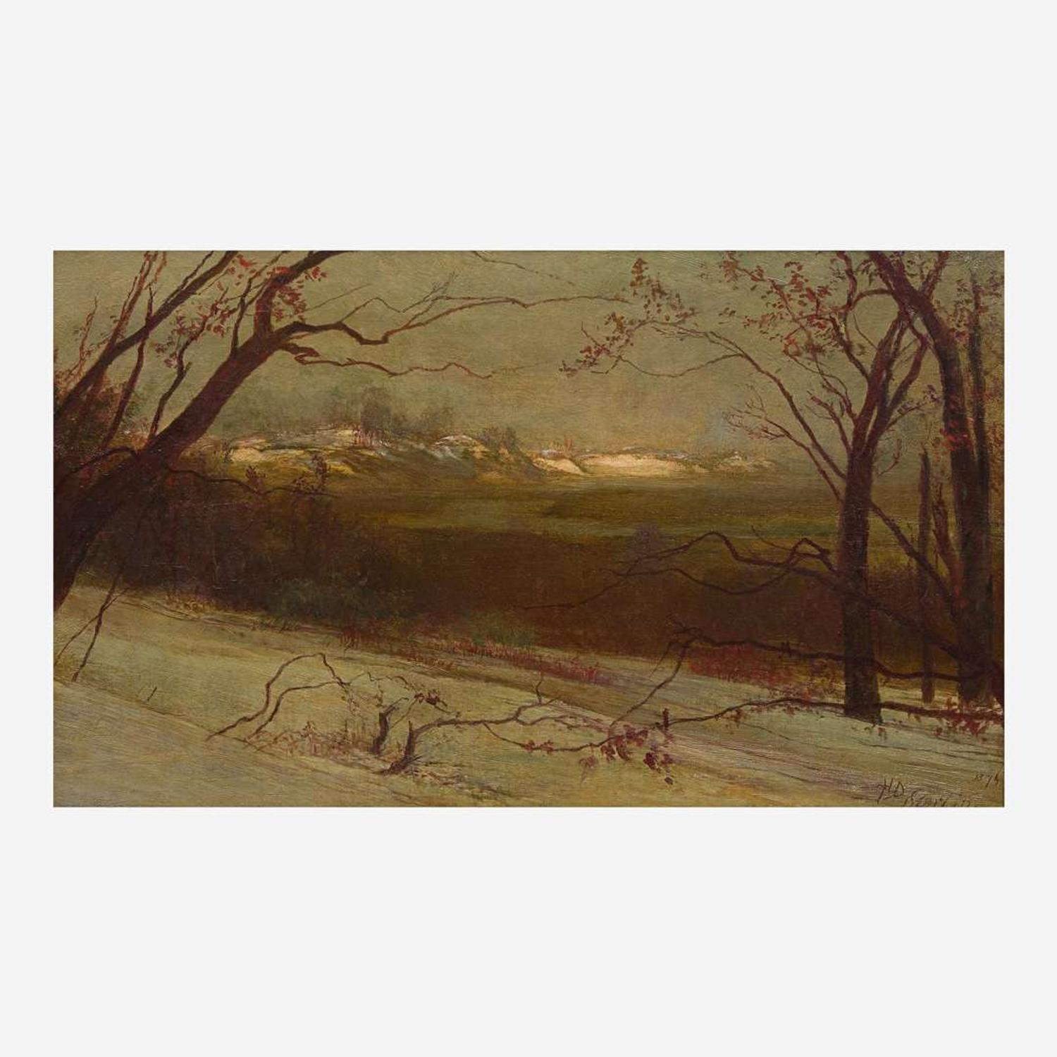 Homer Dodge Martin (American, 1836-1897) Sand Dunes - Lake Ontario