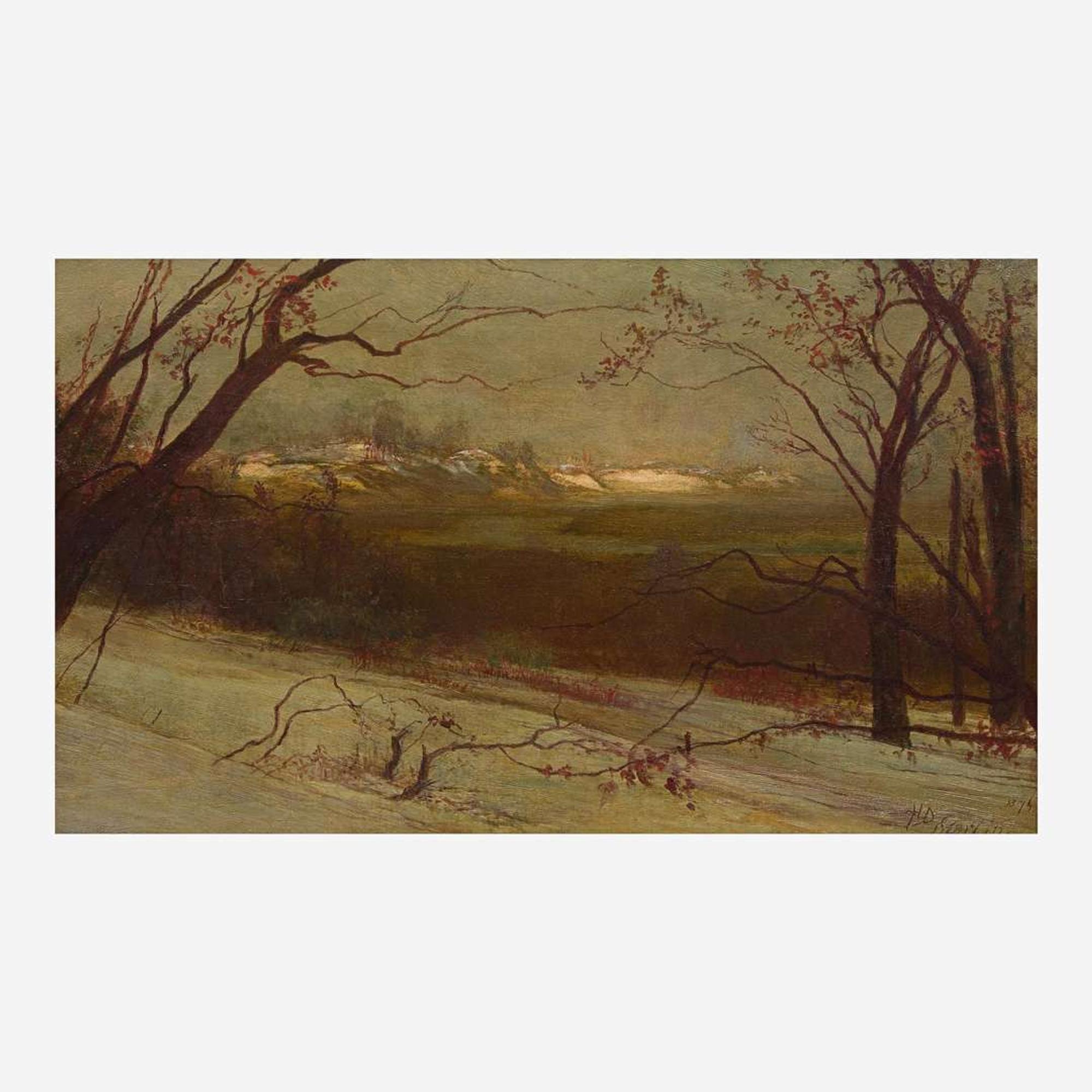 Homer Dodge Martin (American, 1836-1897) Sand Dunes - Lake Ontario