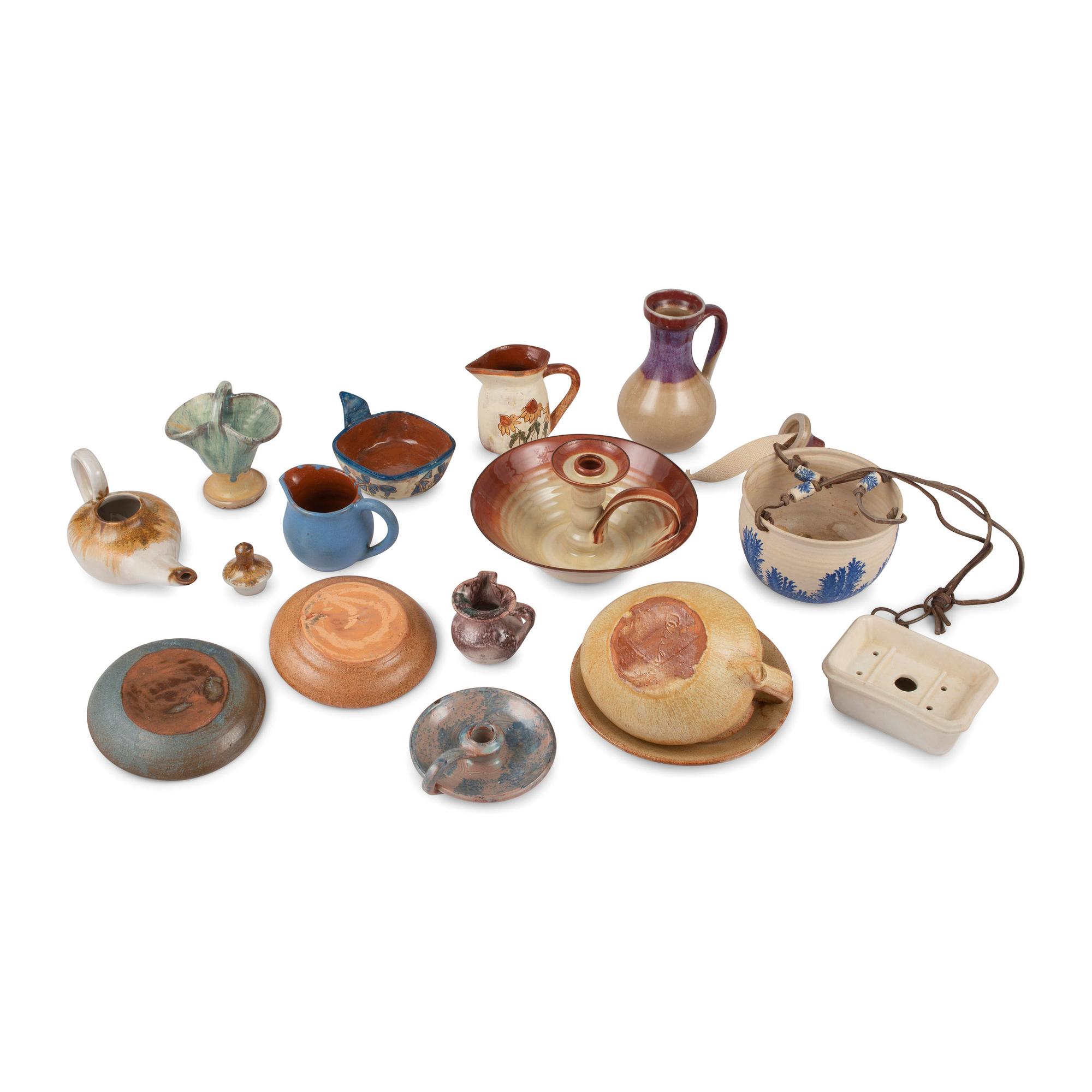 A Group of American Art Pottery