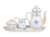 A Herend Chinese Bouquet Porcelain Coffee Set