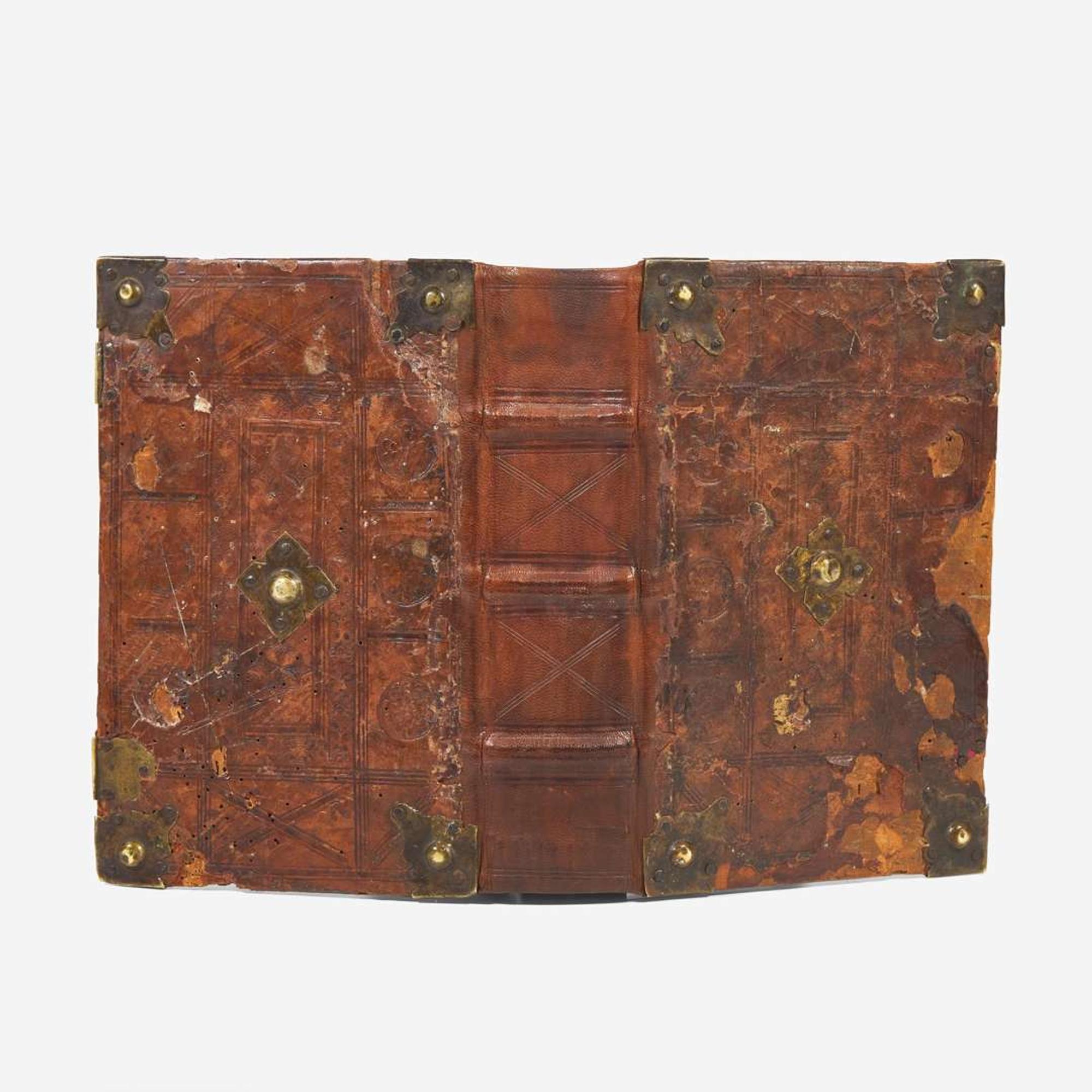 [Religion] [Incunabula] (Biblia Latina) Biblia cum summariss concordantiss diuisionibus: quattuour: repertoriss prepositis: numeriqa folioru distinctione terse fideliter imp(re)ssa