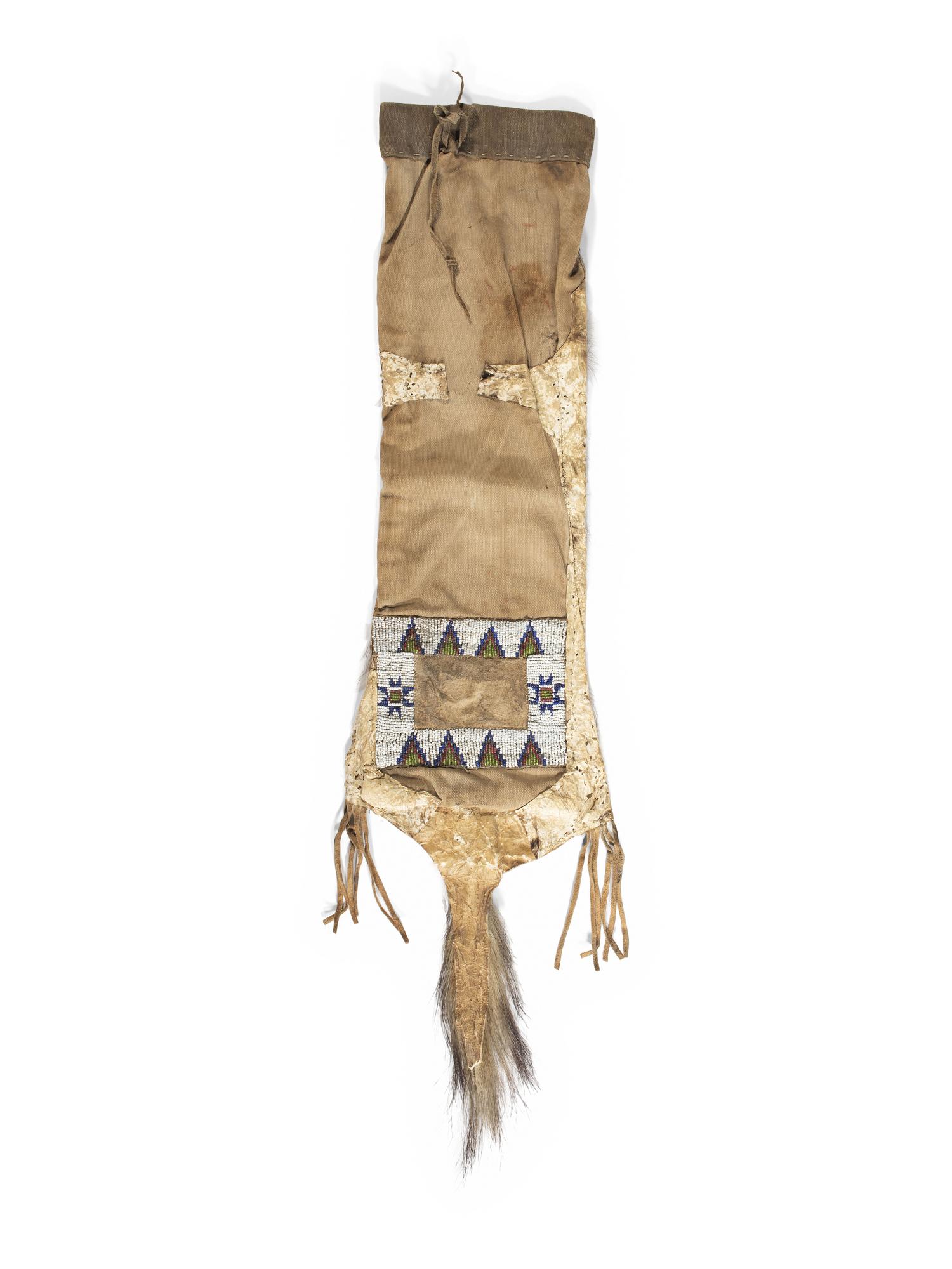 Sioux Beaded Tobacco Bag