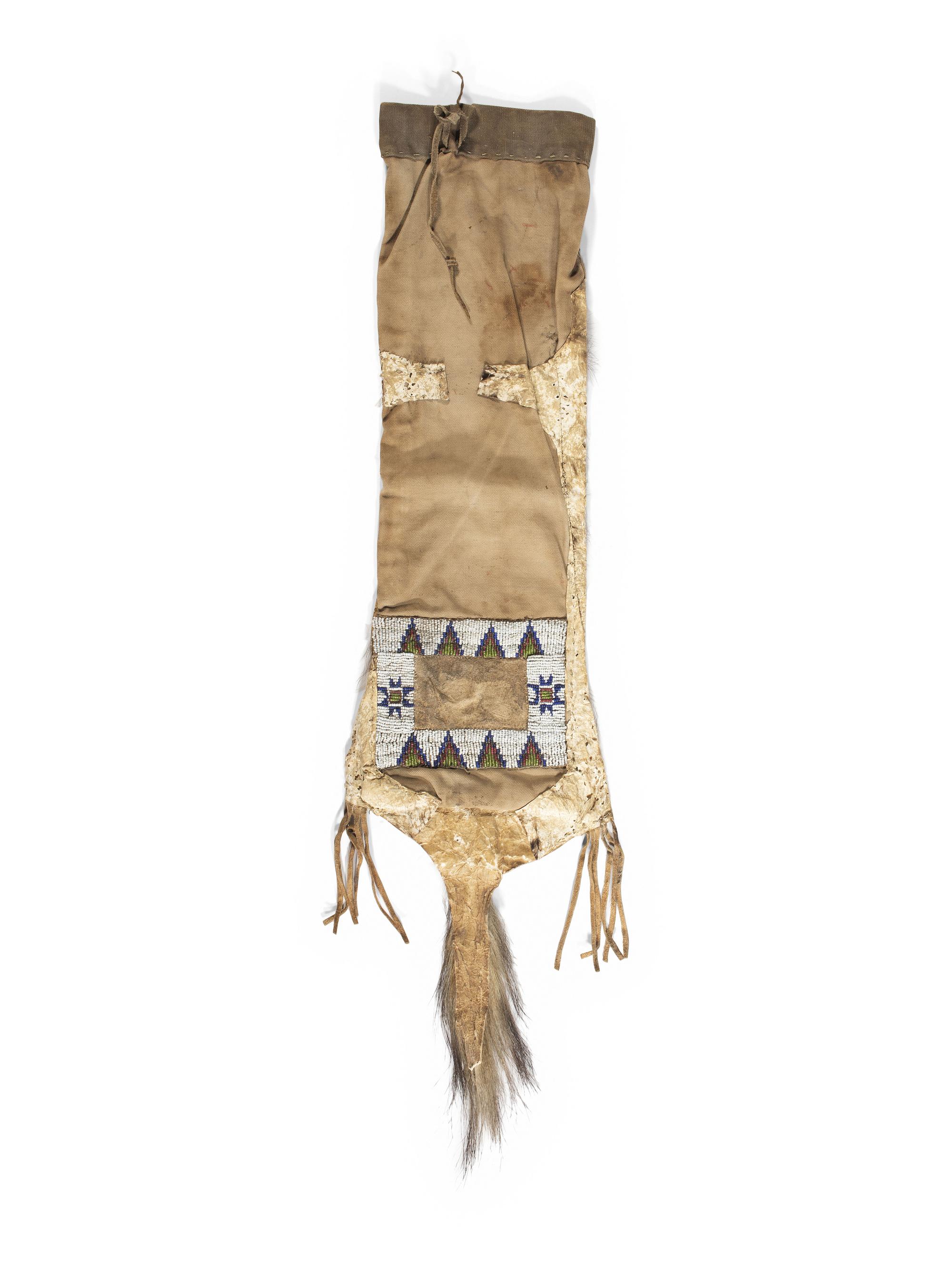 Sioux Beaded Tobacco Bag