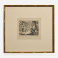 John French Sloan (American, 1871-1951) A Group of Four Etchings