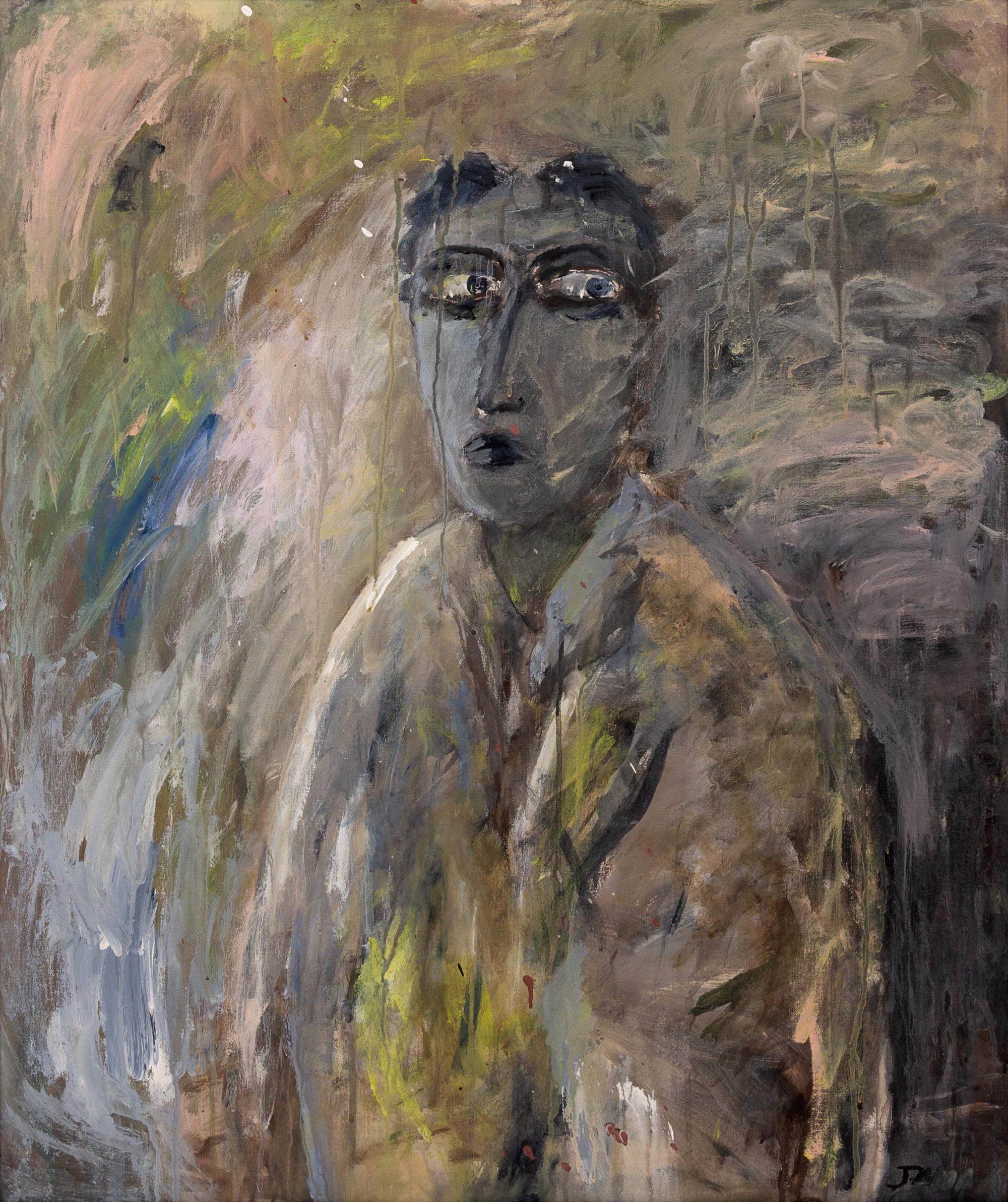 Untitled (Blue-Eyed Figure)