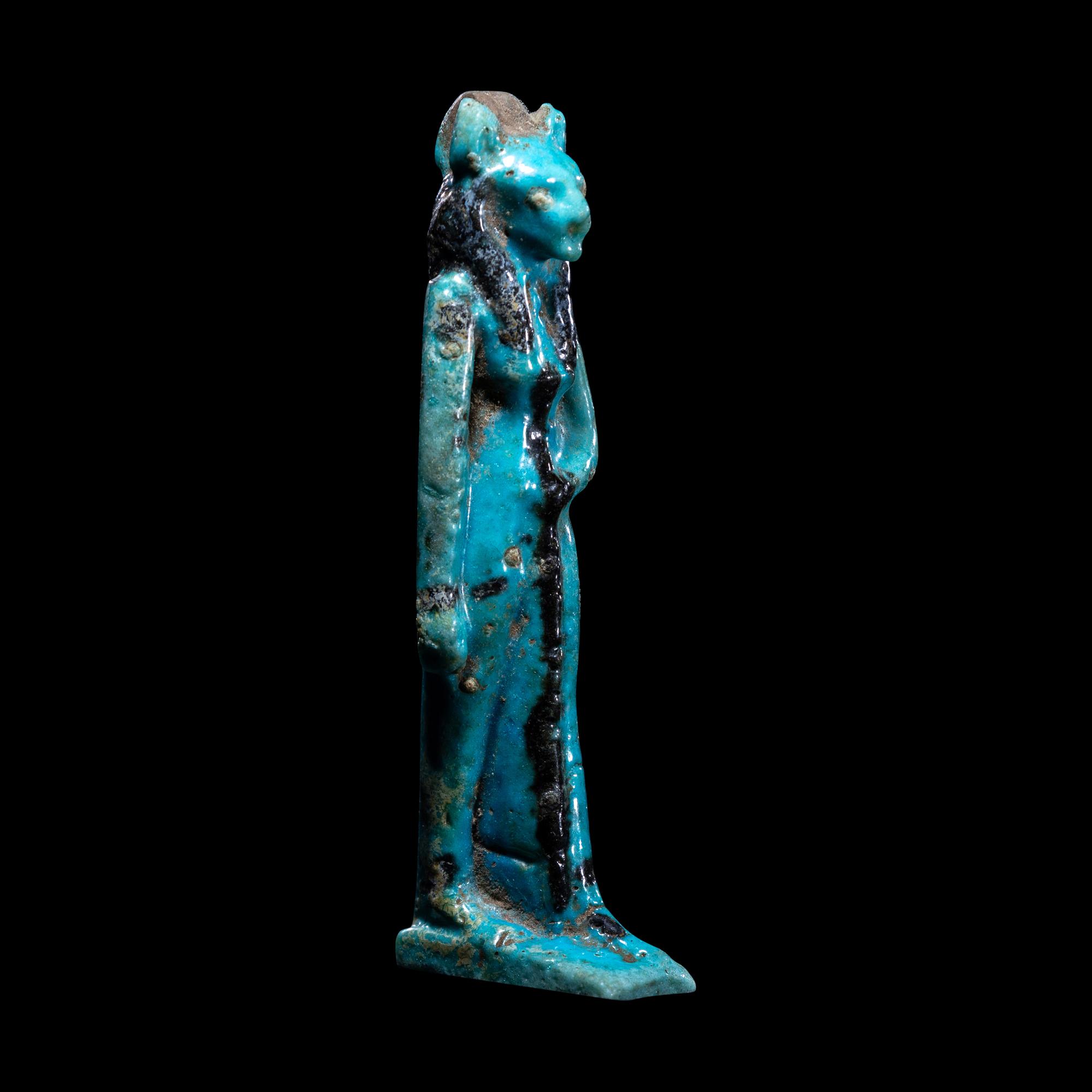 An Egyptian Faience Sekhmet