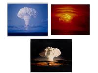 [NUCLEAR TESTS] 3 photos documenting tests from Operations Ivy, Castle, and Dominick, 1952-1962.