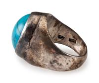 Navajo Silver and Turquoise Ring