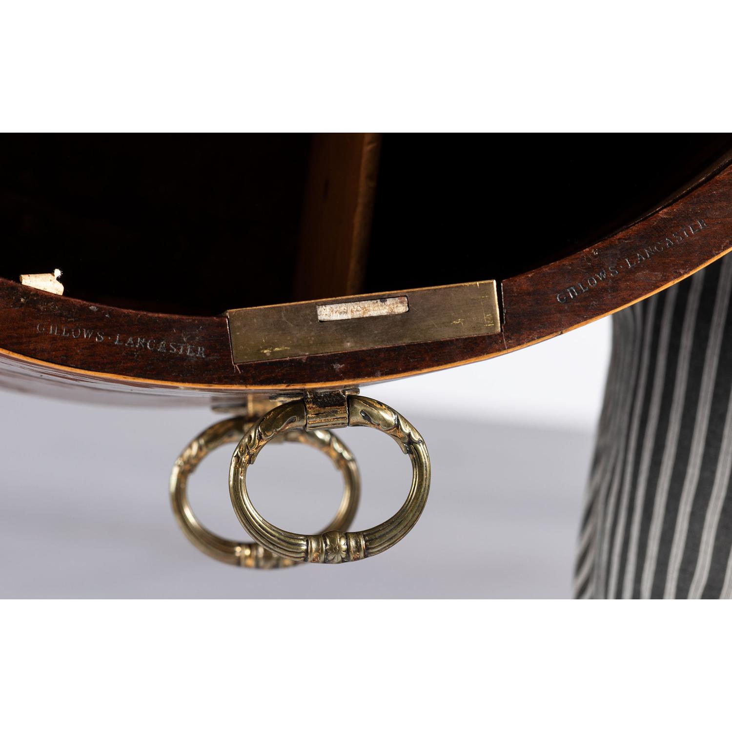 A Gillows of Lancaster Regency Inlaid Mahogany Sideboard
