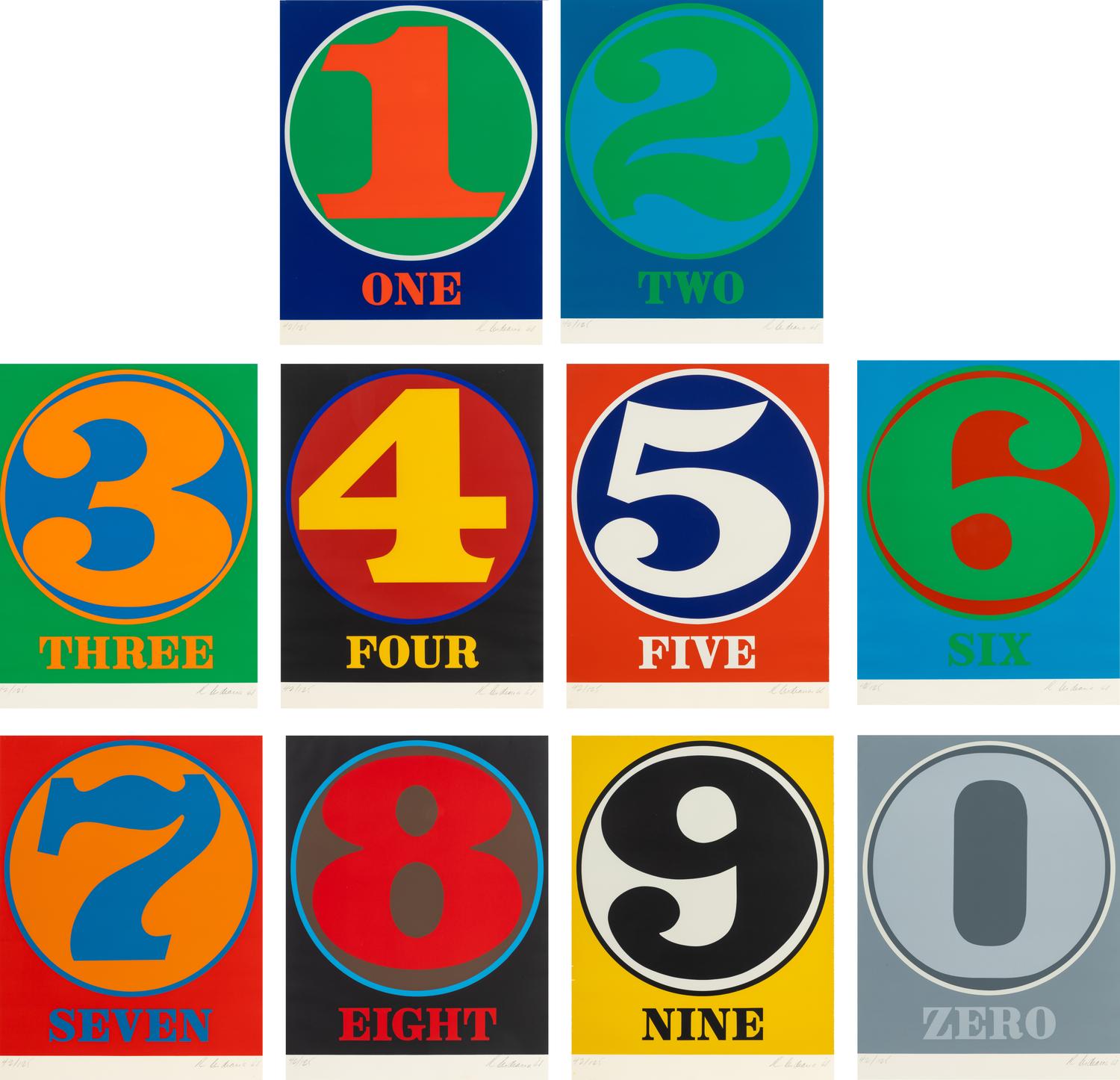 Numbers (the complete portfolio of 10)