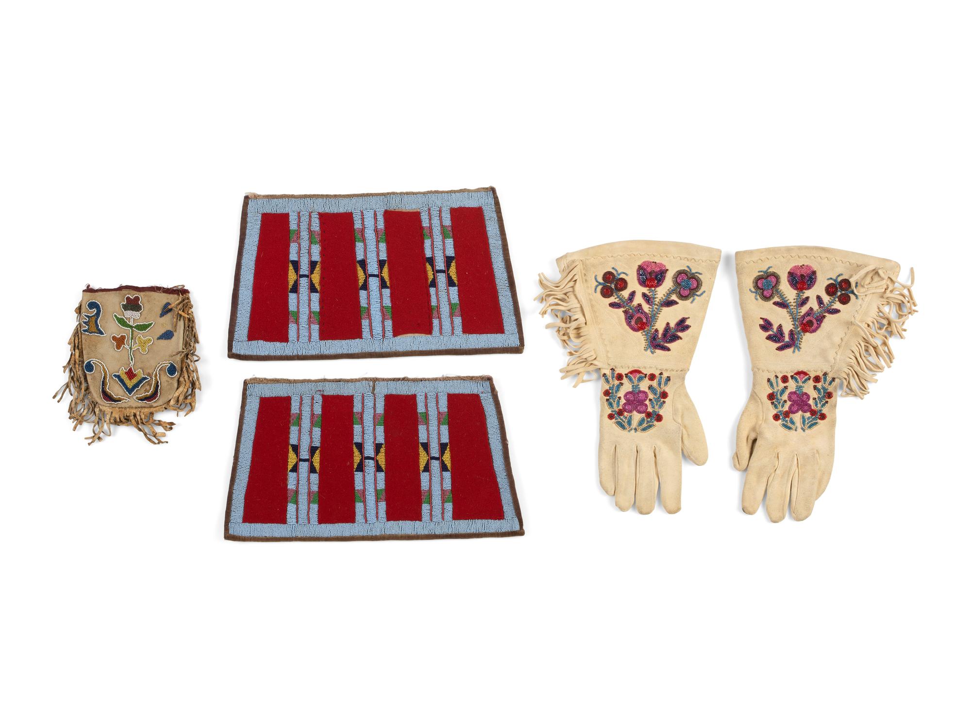 Assorted Plains and Plateau Beadwork