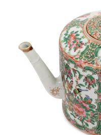 Two Chinese Export Porcelain Teapots