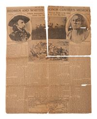 [LATE INDIAN WARS]. A group of 28 photographs from the 50th Anniversary of the Battle of the Little Bighorn, and other Custer Memorials, comprising:
