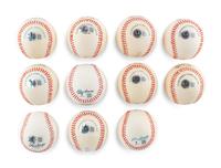 A Group of 3,000 Strikeout Club Signed Autograph Baseballs (Beckett Authentication Services).